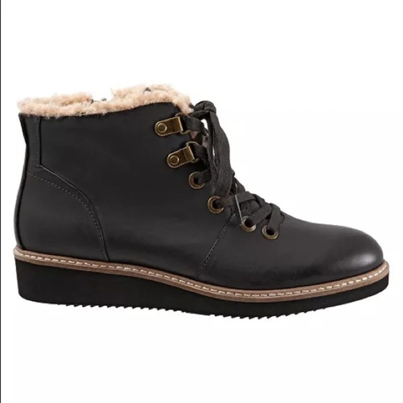 SoftWalk Charcoal Wilcox Cold Weather Boot - Picture 3 of 5